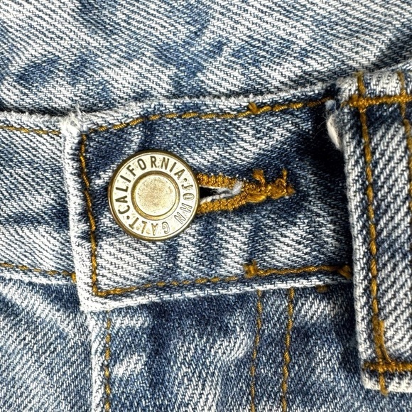 J. Galt Shanghai High Rise Light Wash Slim Jeans, Light Wash, Size Medium - Picture 7 of 11